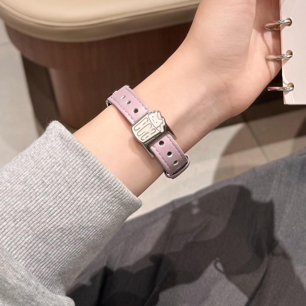 Kompatibilní kožený řemínek pro náramek Xiaomi 10 & hodinky Huawei GT5/GT6