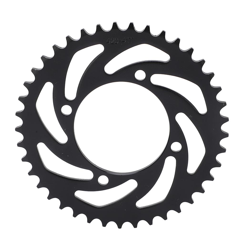 420 41T Motorcycle Chain Sprockets Steel Rear Back Sprocket Cog For DIY ATV Karting Repair Accesories