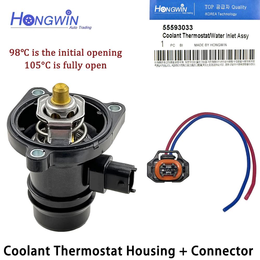 Nieuwe Thermostaathuis Plug Voor Chevrolet Vauxhall Adam Astra J Corsa D E Meriva B 1.2 1.4 10-16 OEM# 55579011 55593033 25200454