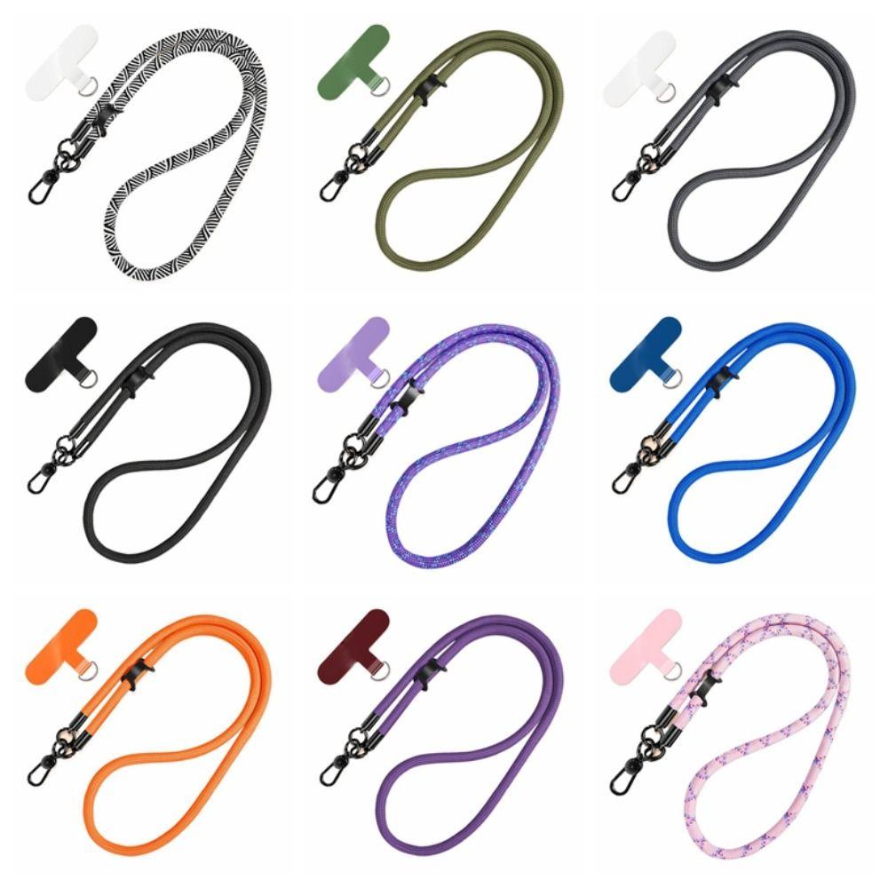 360° Rotation Crossbody Phone Strap 10mm Rope Mobile Phone Chain Mobile Phone Lanyard  Cell Phone
