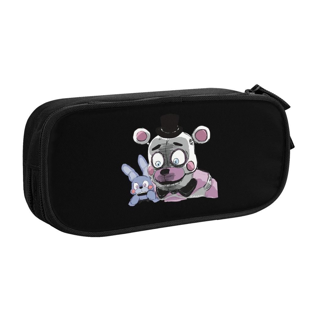 Classic FNAF Funtime Freddys Pencil Case Pencilcases Pen for Girls Boys Big Capacity Bags Students School Gifts Accessories