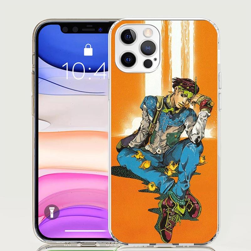 JoJo Adventure Rohan Kishibe Phone Case For iPhone 17 Air 16 15 Plus 11 14 Pro Max 13 Mini 12 7 8 + SE Pattern Art Customized Co