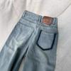Light Blue Velvet Warm High-waisted Jeans for Women, High-waisted and Thin In Winter, Straight-leg Wide-leg Pants with Contrasting Colors