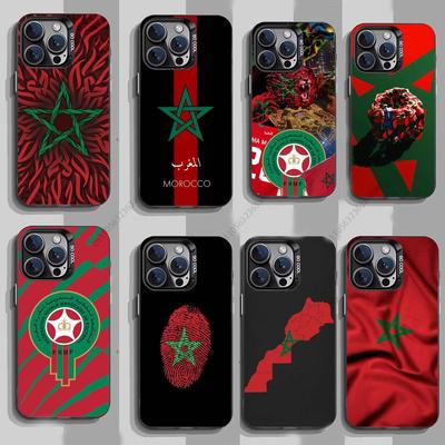 Morocco Flag Phone Case for iPhone 17 11 12 Pro Max Plus Mini Air SE  16e 14 15 16 13 Soft Shell