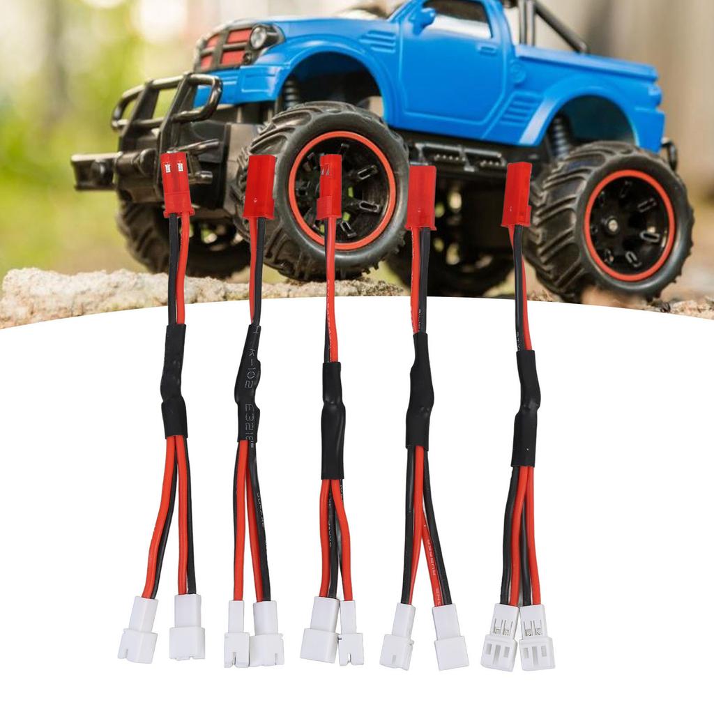 5pcs JST to PH 2.0 Connector RC Motor ESC Power Motor Conversion Plug 22AWG Extension Connecting Wir