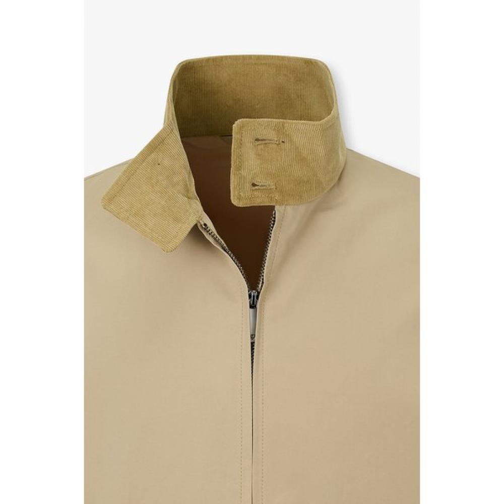 Emporio Armani Men S Corduroy High Neck blouSon Jacket A516310002