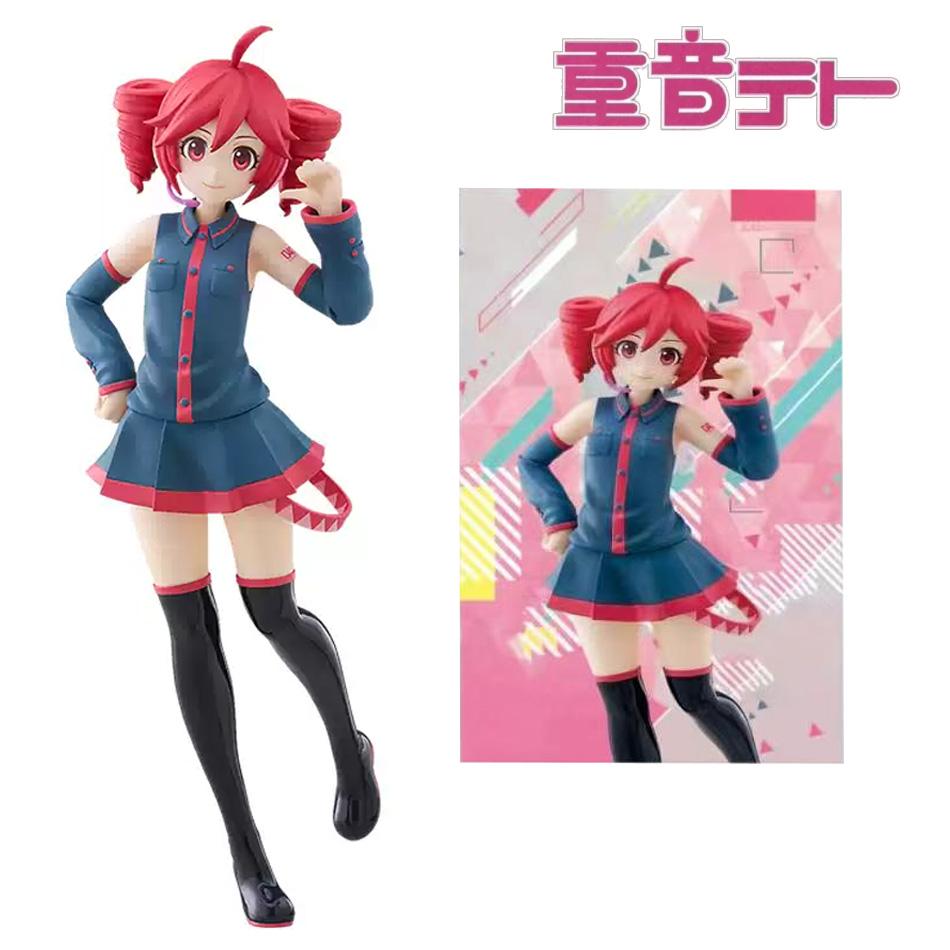 W magazynie Utau Kasane Teto Premium Chokonose Figurka Akcji Model PVC Kolekcja Figurka Anime Prezent Urodzinowy