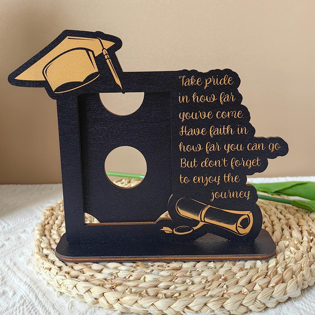 Three Dimensional 2025 Graduation Season Wooden Holiday Decoration Ornaments Graduation Season Gifts
