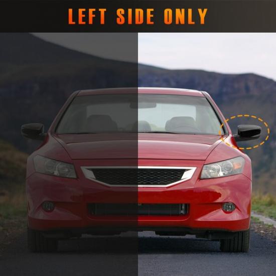 For Honda Accord 2008-2012  Model Driver Left Side View Mirror Cover Trim Cap