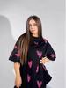 American Retro 100% Cotton Heart Embroidery T-Shirt
