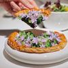 Thickened Ceramic Dining Plate Round Western Style Steak Plates Pizza Pan Serving Plate Sushi Plates Dessert Bowl Fruit Dish