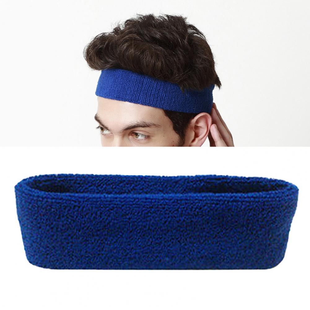 Headband Elastic Absorbent Fabric Sport Headband for Exercise