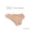 Magnetic Wooden Train Bridge Blocks for Kids - Compatible with All Brands