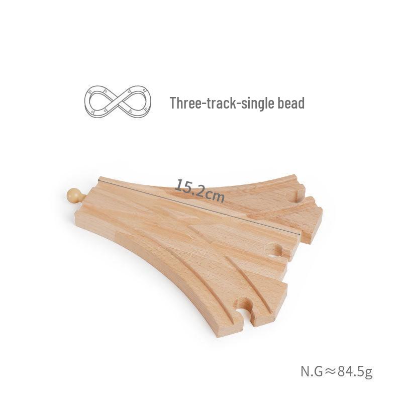 Magnetic Wooden Train Bridge Blocks for Kids - Compatible with All Brands