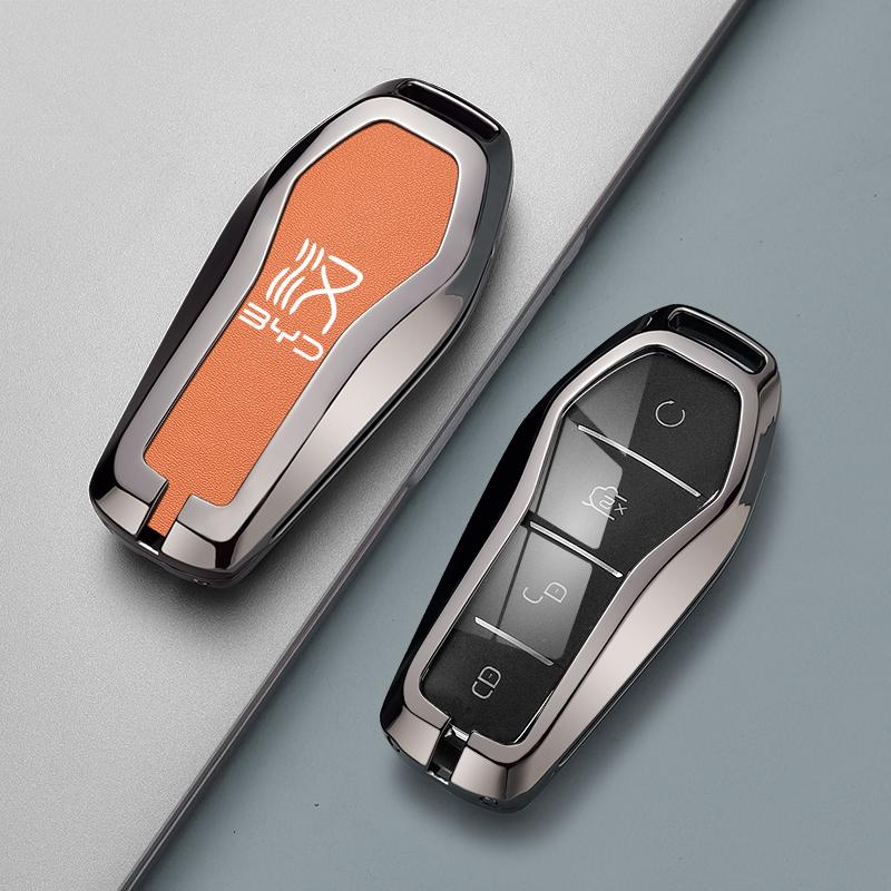 Applicable To BYD Han Key Set Han Ev Champion Version Dmi Special NFC Card Car Metal Shell Bag Buckle High-end