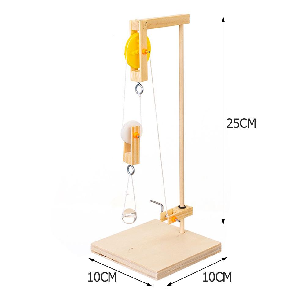 Kids Toy Model Building Kits DIY Puzzles Scientific Experiment Educational Toy Crane Creative Toy Gifts for Boys and Girls