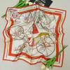 Silk Mulberry Square Scarf - Women's Spring/Summer Fashion Scarf