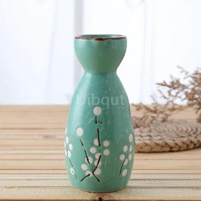 Restaurant decoration Decorative sashimi Salmon garnish bottle Dry ice small pot ice cup Wine bottle Japanese creative ceramics