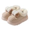 Thick-soled Cotton Slippers, Warm and Anti-slip Bags, Cotton Shoes for Women