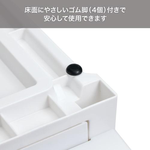 [.co.jp Exclusive] Tenma Fits Case Advance Storage Box, 45cm Wide x 55cm Deep x 20cm High, Closet Storage Case, Sagging-Resistant Clothing Case, Made