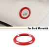 Car Top Roof Speaker Cover Trim Ring For Ford Maverick -2025 Accessories Red
