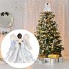 Led 98in Angel Christmas Tree Topper Fairy Festive Xmas Tree Top Gift Ornament
