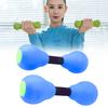 Women Aquatic Dumbbells Floating Muscle Building Quickly Drying Water Weights for Fitness Blue