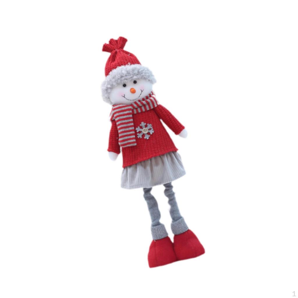 Christmas Doll Decoration Figure Ornament Table Top Decor for Party