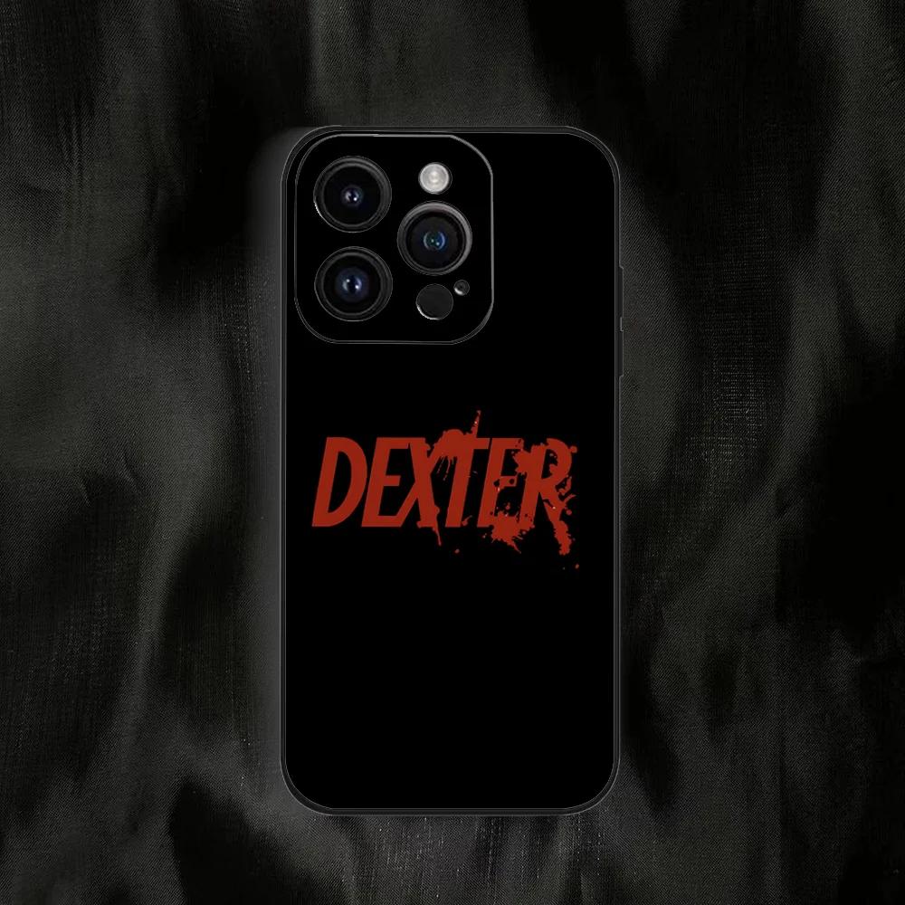 Custodia per Telefono Dexter Morgan Per iPhone 17 16 15 11 12 14 13 Pro Max Mini X XS XR 7 Plus 17E Air Shockproof Silicone Cover Fundas