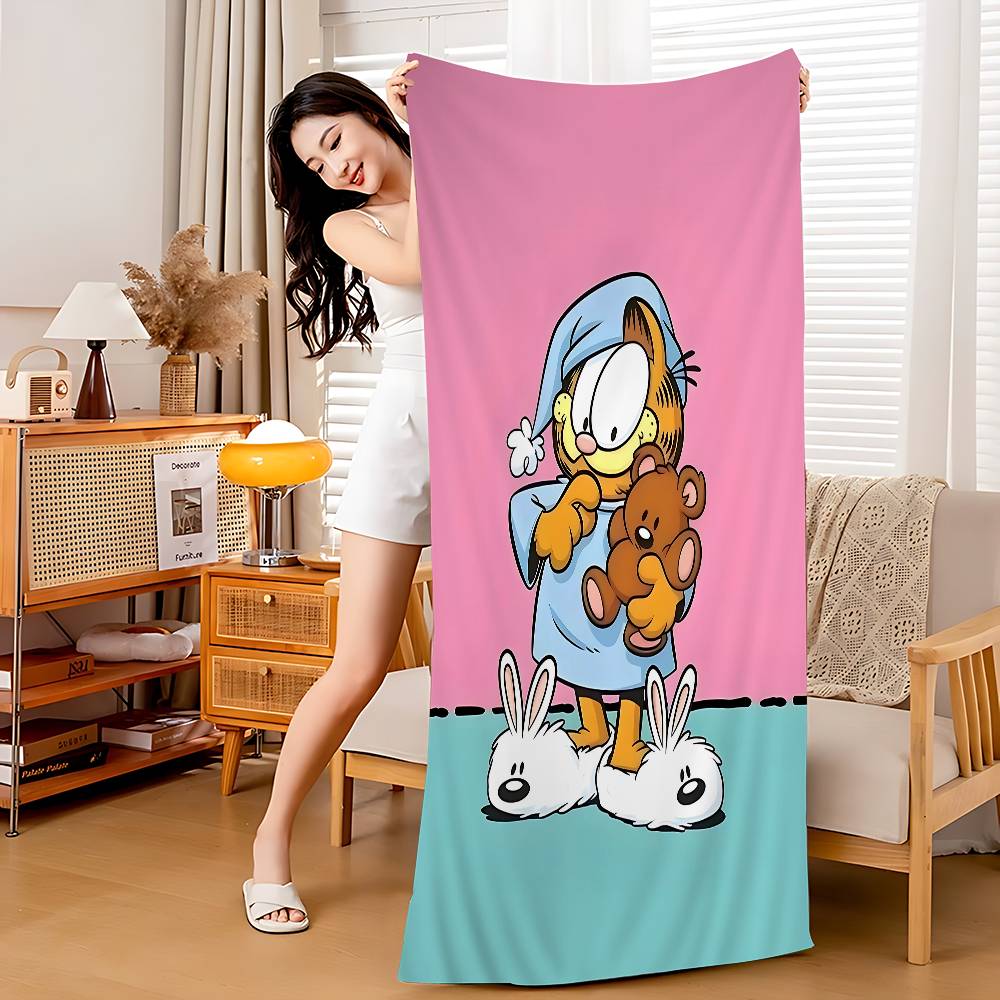 The G-Garfield-Movie Big Microfiber Beach Towels Quick Dry Towel Sand Beach Towels Pool Towel For Travel Swim Pool Yoga