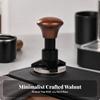 Espresso Tamper with Wooden Handle Level Pressure LowMaintenance for