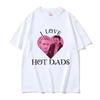 Daddy's Girl Robert Pattinson Men Women Print Cotton T Shirt Twilight Saga Vintage 90s Short Sleeve Tshirt Oversized T-shirts