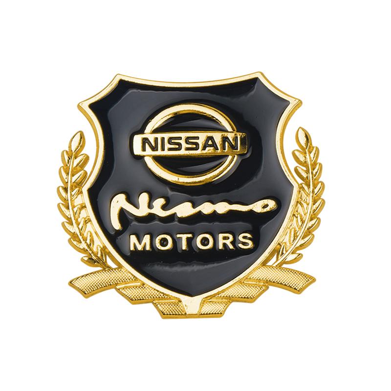 Wskpa9 Nissan 3D Flügel Auto Logo Metall Schild Abzeichen Karosserie Kofferraum Dekorative Autoaufkleber Für Nismo X-Trail Altima Sentra Rogue Qashqai Note