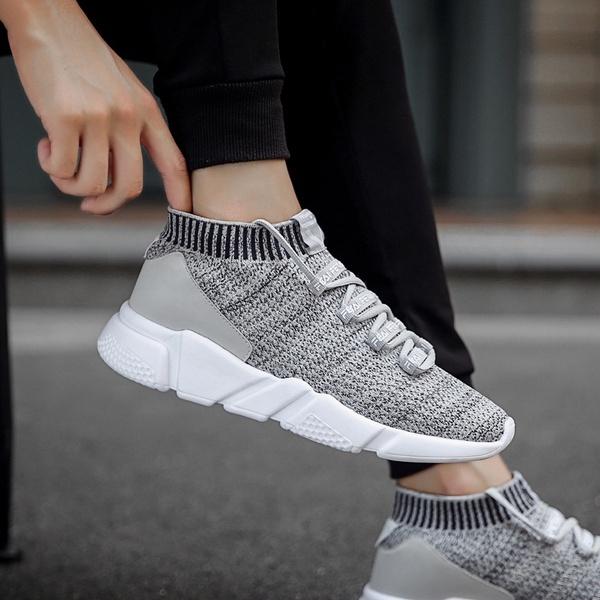 Hochwertige Freizeit-Laufschuhe Mesh-Sneaker Herren Sportschuhe Atmungsaktives Design