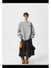 Men's American Heavyweight Crewneck Hoodie 2025: Trendy, Loose-Fit Casual Long Sleeve for Autumn/Winter