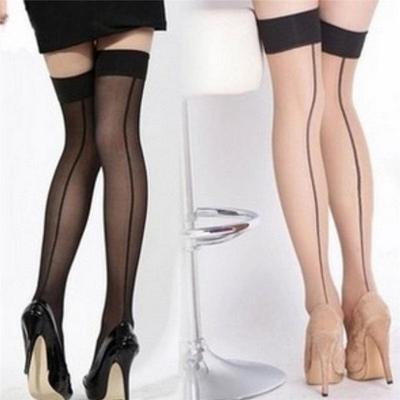 Damen-Strumpfhosen mit Naht am Rücken, modische Overknee-Strümpfe, günstiger und besser