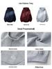 Men's Heavyweight Retro Color Block Embroidered Cardigan Hoodie Jacket