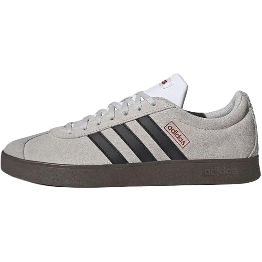 Adidas VL COURT 2.0 Butter Meowth Slip Resistant Abrasion Resistant Low top Skateboard Shoes Unisex Pink HQ1802(Team2259-)