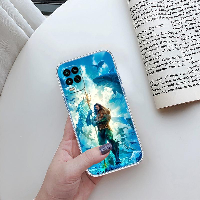 Aquaman Transparent Phone Case for Motorola Moto G10 G20 G30 G31 G32 G34 G35 G41 G42 G50 G51 G52 G55 G60 G60S G62 G71 G72 G75