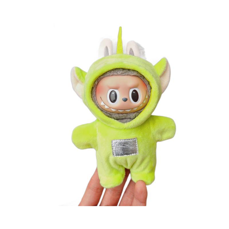 17cm Labubu Puppe Designerkleidung & Accessoires - Trendige Macaron-Kollektion