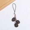 Minimalist Creative Coffee Cup Charming Coffee Bean Bag Charm Car Accessory Bag Charm