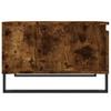 Coffee Table Smoked Oak 55x55x36.5 cm Particleboard