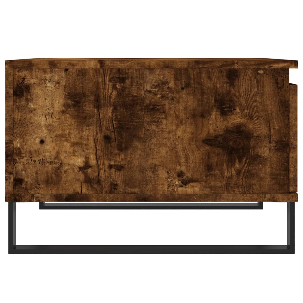Coffee Table Smoked Oak 55x55x36.5 cm Particleboard