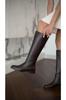 Women Modern Stylish Fashion Boots Boots Genuine Leather Adel Brown Leather Boots