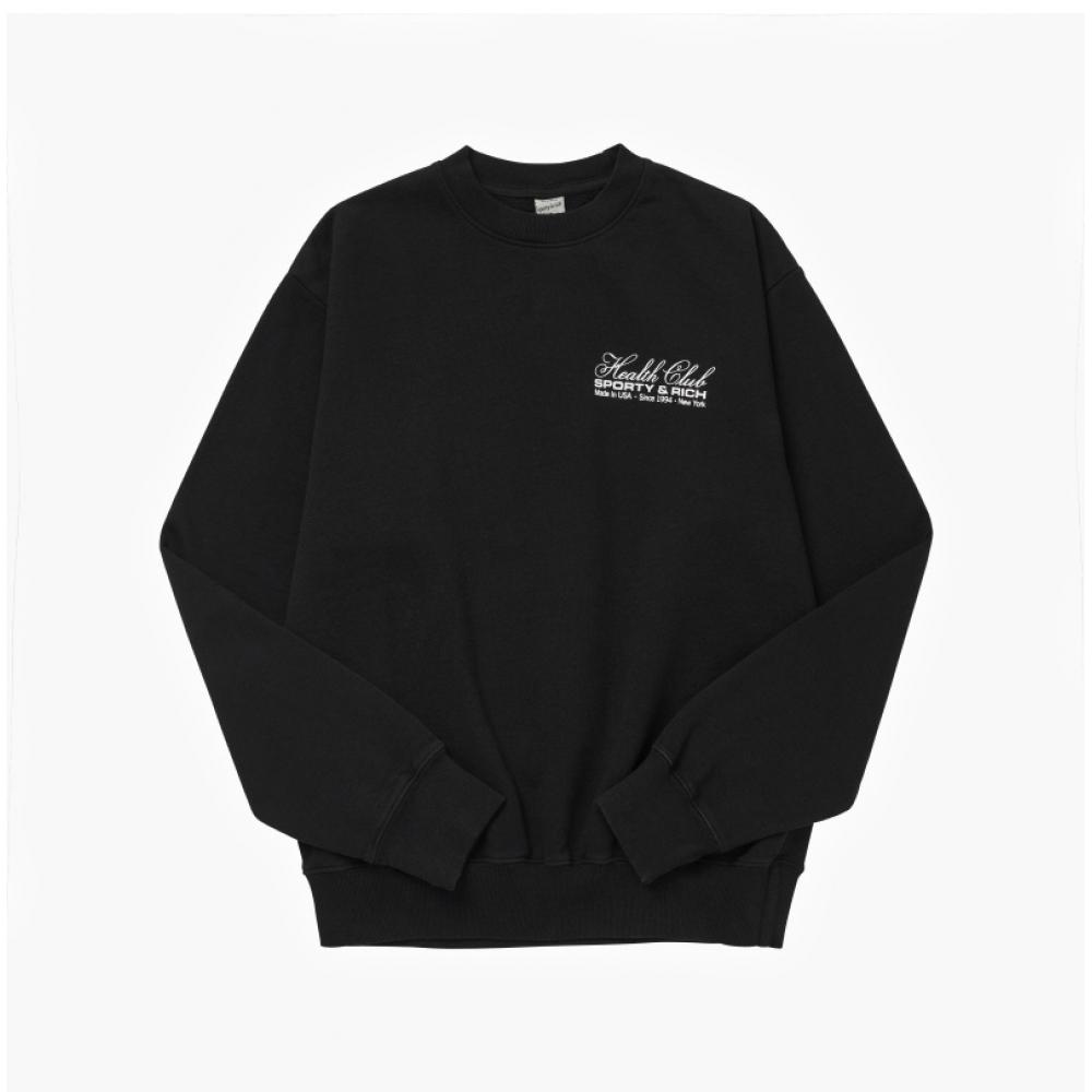 Sporty   Rich Cr832bk Made In Usa  Made In Usa  Public Sweatshirt