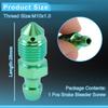 UXCELL 1 Pcs Gold Tone Brake Bleeder Screws M10x1.0-29 mm Titanium Alloy Titanium Brake Bleeder Screws for Enhanced Brake System