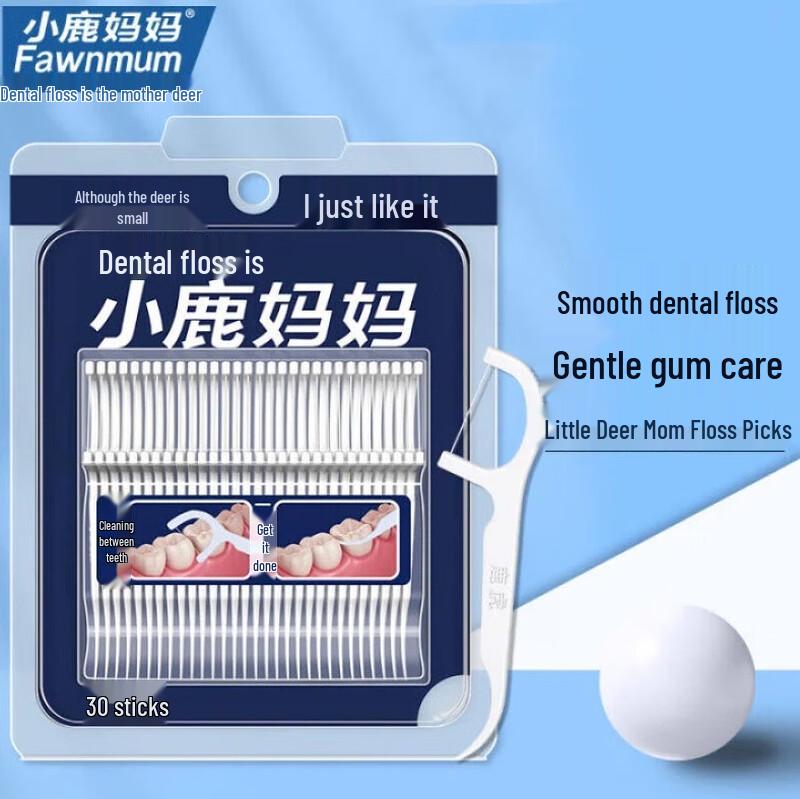 FAWNMUM Gentle Floss Sticks