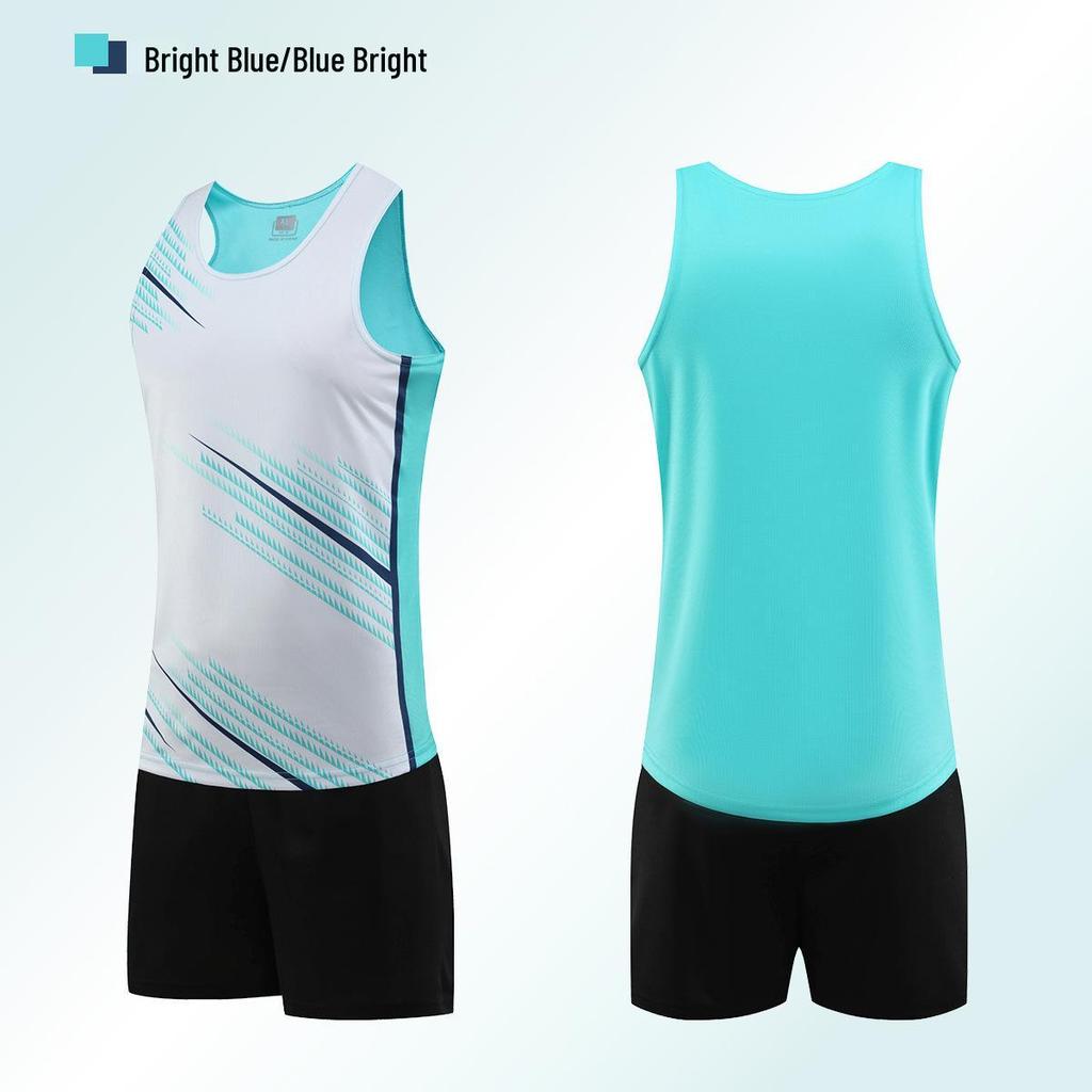 Unisex Professional Track & Field Sportswear Set: Marathon Racing Vest & Training Uniform