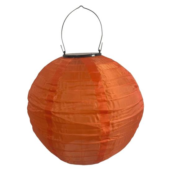 25/30CM Skládací solární lucerna s držadlem IP44 Vodotěsná Venkovní zahradní závěsná Čínská tradiční dekorativní LED látková lucerna