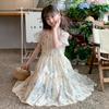 Girls' Floral Princess Summer Dress